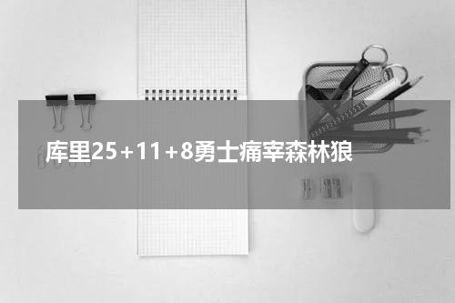 库里25+11+8勇士痛宰森林狼