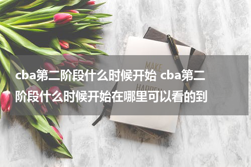 cba第二阶段什么时候开始 cba第二阶段什么时候开始在哪里可以看的到