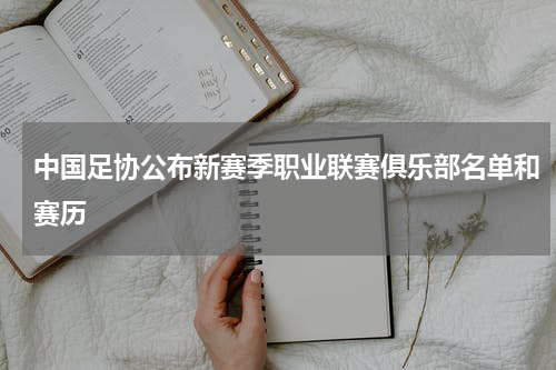 中国足协公布新赛季职业联赛俱乐部名单和赛历