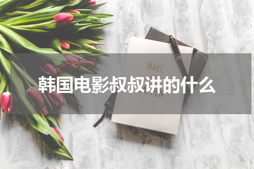 韩国电影叔叔讲的什么