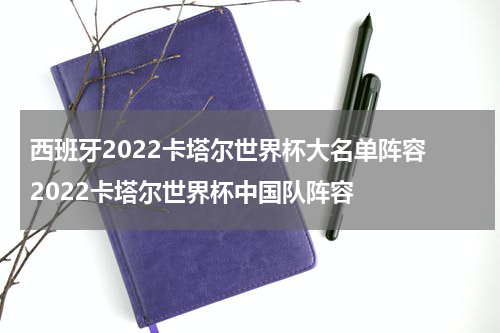 西班牙2022卡塔尔世界杯大名单阵容 2022卡塔尔世界杯中国队阵容