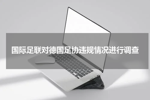国际足联对德国足协违规情况进行调查