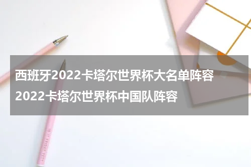 西班牙2022卡塔尔世界杯大名单阵容 2022卡塔尔世界杯中国队阵容
