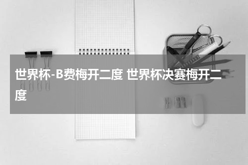 世界杯-B费梅开二度 世界杯决赛梅开二度