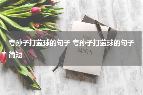 夸孙子打蓝球的句子 夸孙子打蓝球的句子简短