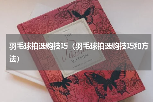 羽毛球拍选购技巧（羽毛球拍选购技巧和方法）