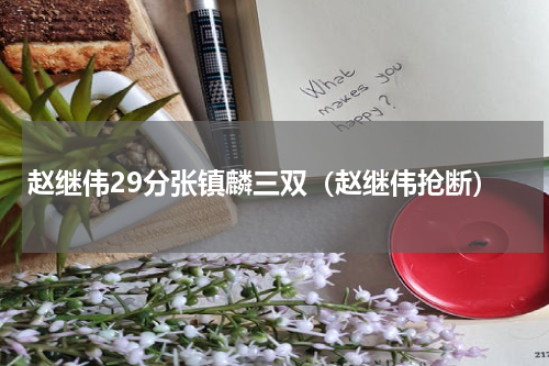 赵继伟29分张镇麟三双（赵继伟抢断）