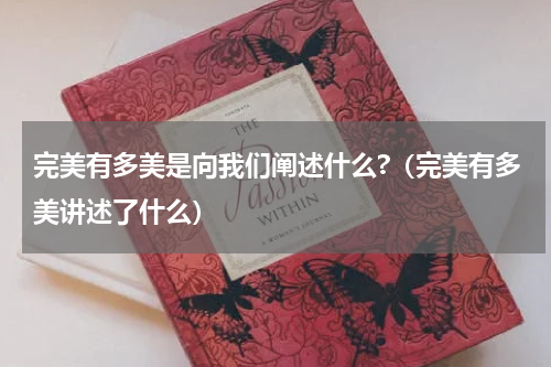 完美有多美是向我们阐述什么?（完美有多美讲述了什么）