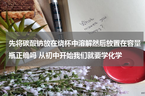 先将碳酸钠放在烧杯中溶解然后放置在容量瓶正确吗 从初中开始我们就要学化学
