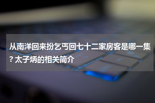 从南洋回来扮乞丐回七十二家房客是哪一集? 太子炳的相关简介
