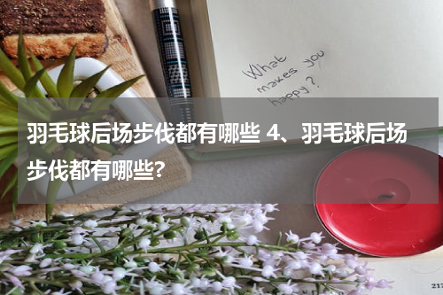 羽毛球后场步伐都有哪些 4、羽毛球后场步伐都有哪些?