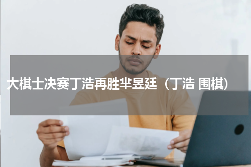 大棋士决赛丁浩再胜芈昱廷（丁浩 围棋）