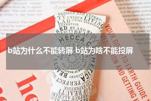 b站为什么不能转屏 b站为啥不能投屏
