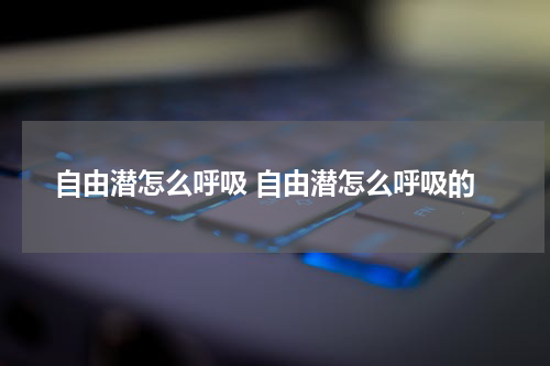 自由潜怎么呼吸 自由潜怎么呼吸的