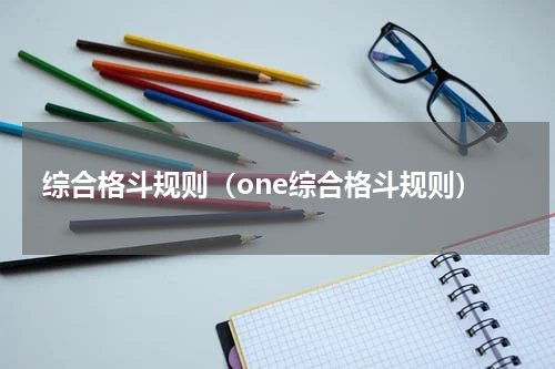 综合格斗规则（one综合格斗规则）