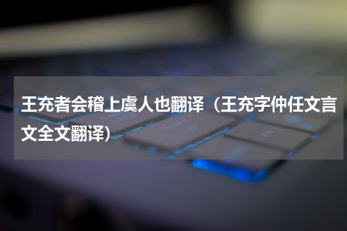 王充者会稽上虞人也翻译（王充字仲任文言文全文翻译）
