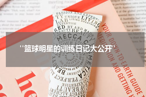  "篮球明星的训练日记大公开"