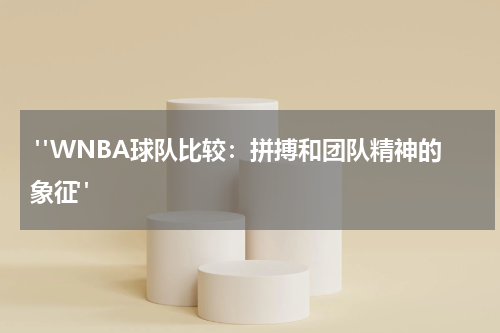  "WNBA球队比较：拼搏和团队精神的象征"
