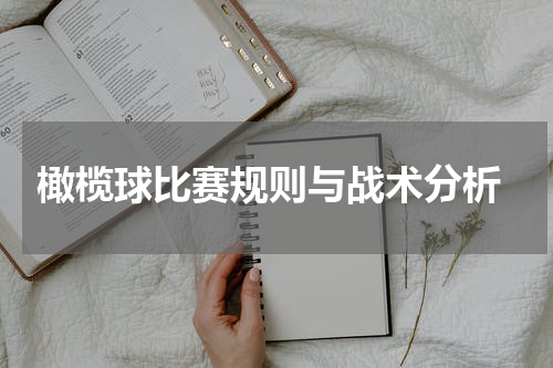  橄榄球比赛规则与战术分析