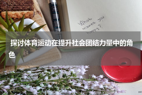  探讨体育运动在提升社会团结力量中的角色