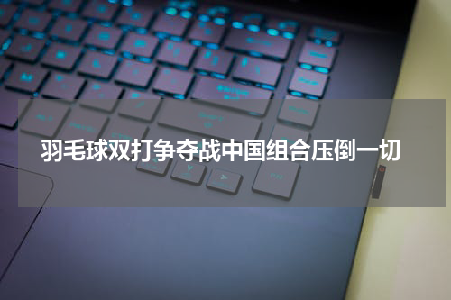  羽毛球双打争夺战中国组合压倒一切