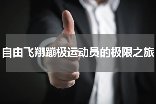 自由飞翔蹦极运动员的极限之旅