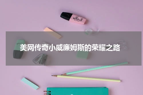  美网传奇小威廉姆斯的荣耀之路