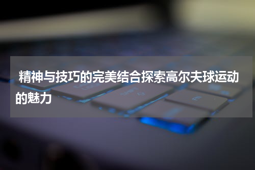  精神与技巧的完美结合探索高尔夫球运动的魅力