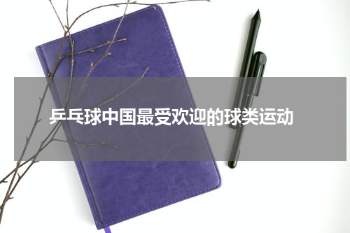  乒乓球中国最受欢迎的球类运动