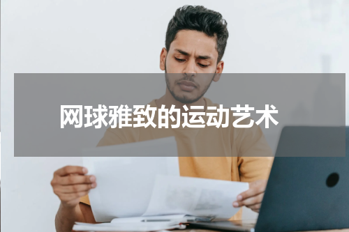  网球雅致的运动艺术