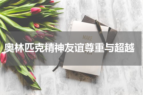  奥林匹克精神友谊尊重与超越