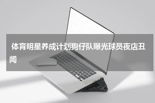  体育明星养成计划狗仔队曝光球员夜店丑闻