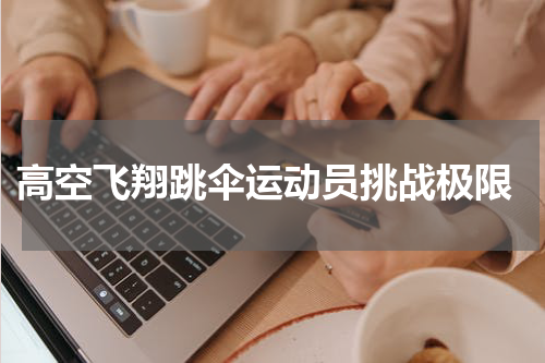  高空飞翔跳伞运动员挑战极限