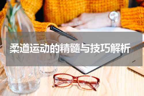  柔道运动的精髓与技巧解析