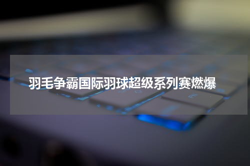  羽毛争霸国际羽球超级系列赛燃爆
