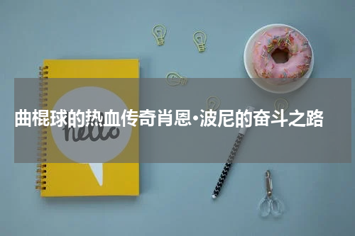  曲棍球的热血传奇肖恩·波尼的奋斗之路