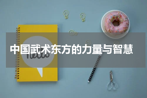  中国武术东方的力量与智慧