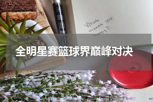  全明星赛篮球界巅峰对决