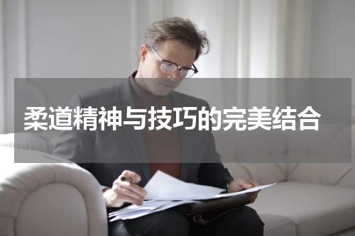  柔道精神与技巧的完美结合