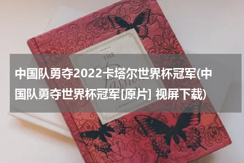 中国队勇夺2022卡塔尔世界杯冠军(中国队勇夺世界杯冠军[原片] 视屏下载)