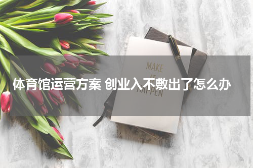 体育馆运营方案 创业入不敷出了怎么办