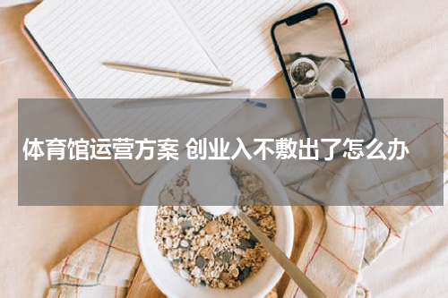 体育馆运营方案 创业入不敷出了怎么办