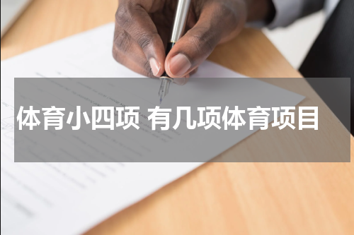 体育小四项 有几项体育项目