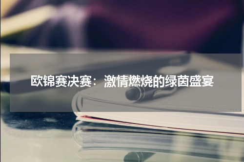 欧锦赛决赛：激情燃烧的绿茵盛宴